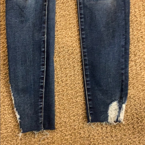 american eagle high rise dark denim jegging - Picture 2 of 6